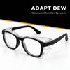 Moisture chamber glasses